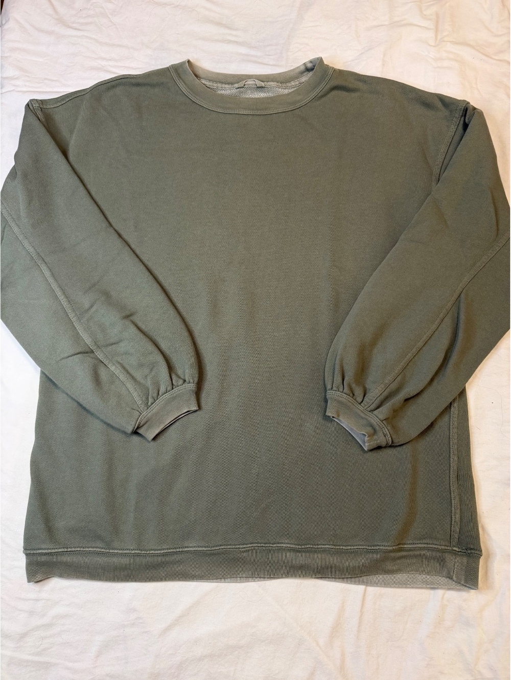 Aerie Olive Green Getaway Sweatshirt XS